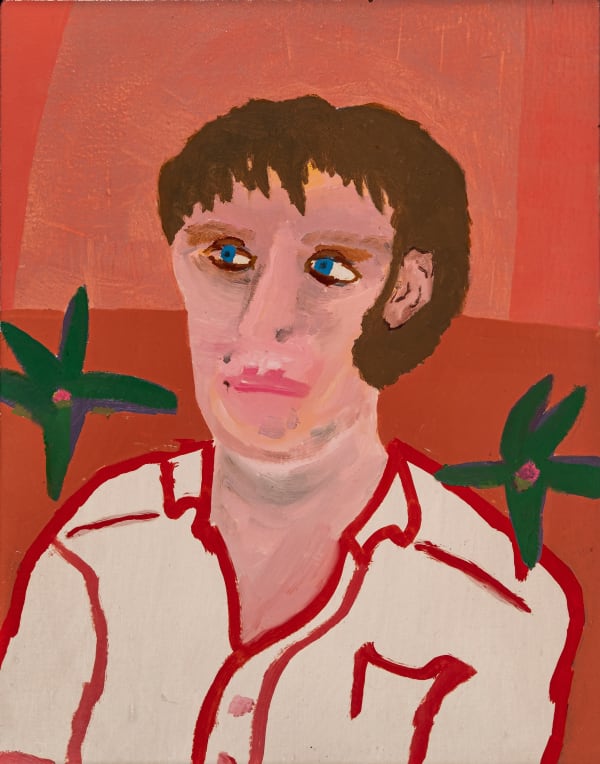 Marley Freeman A.B., 2019 Oil on linen / Óleo sobre lino 35.56 x 27.94 cm 14 x 11 in