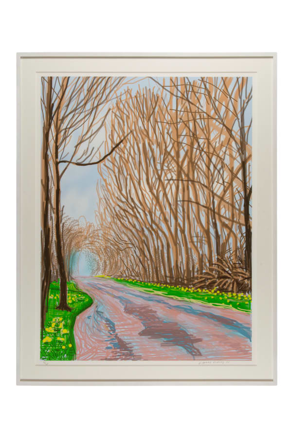 David Hockney, Arrival of Spring in Woldgate, East Yorkshire in 2011 (plate 5), 2011