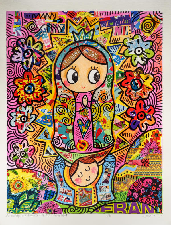 Amparín Serrano, Homenaje a la guananonli guadalupanísima , 2016