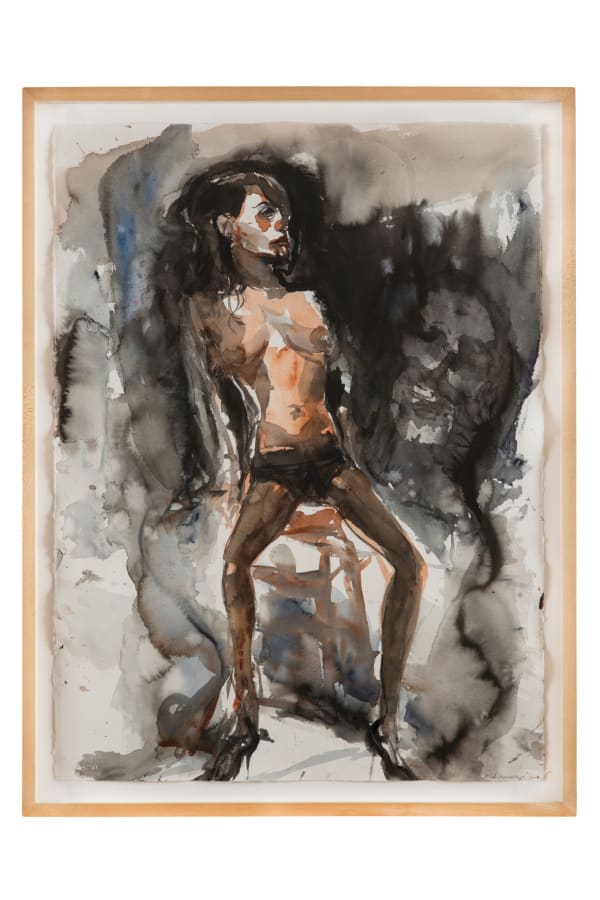Brad Kahlhamer Rebiah, 2008 Watercolour on paper / Acuarela sobre papel 75 x 56 cm 29 1/2 x 22 in