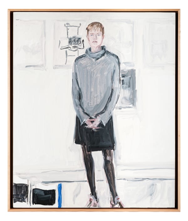 Jean-Philippe Delhomme, Fransiska in grey, 2021