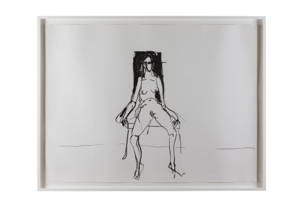 Tracey Emin Lonely Chair drawing II, 2012 Gouache on paper / Gouache sobre papel 111 x 151 cm 43 3/4 x 59 1/2 in