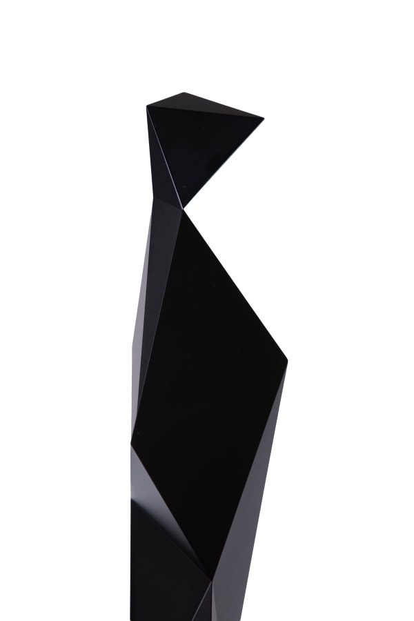 Xavier Veilhan Laurence, 2017 Aluminium, wood, polyurethane paint (black) / Aluminio, madera, poliuretano pintado en negro 180 x 25 x 24 cm 70 7/8 x 9 7/8 x 9 1/2 in