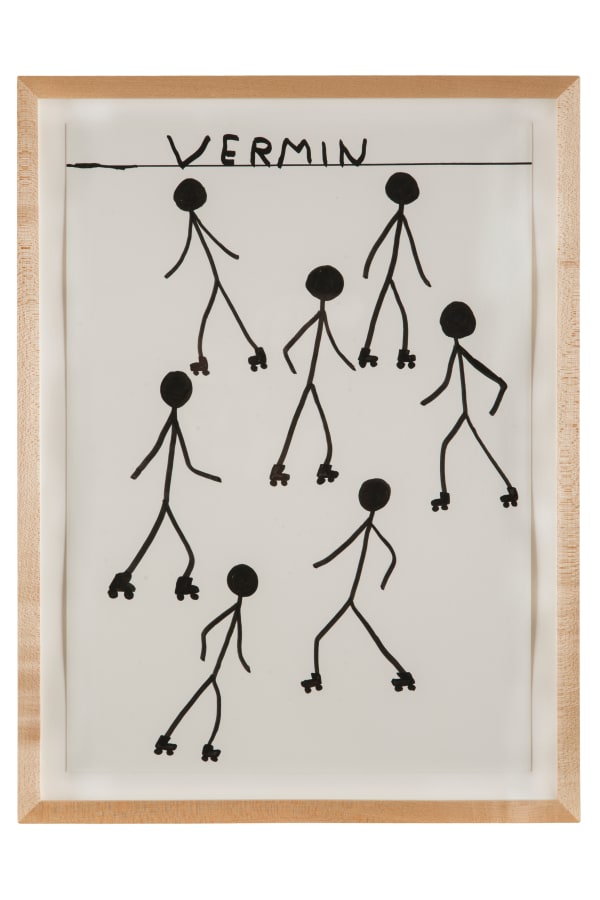David Shrigley, Untitled (Vermin), 2013