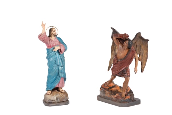 Jesús en el desierto, S.XX Nuevo Testamento Marcos 1, 12-13 Lucas 4, 1-2; 4,13 Mateo 4, 1-11