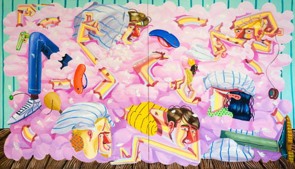 Akos Ezer, Pillowfight, 2022