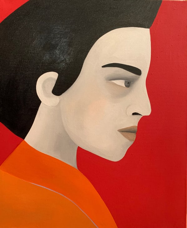 Rebecca Brodskis Inigo, 2022 Oil on Linen / Óleo sobre Lino 65 x 55 cm 25 5/8 x 21 5/8 in