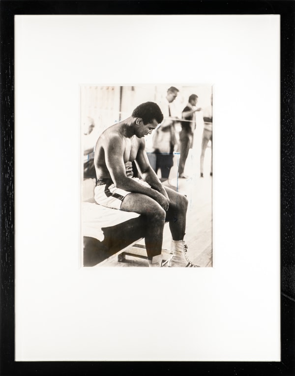 Unspecified Daily Mirror Photographer Muhammad Ali, 1970 Silver gelatin photograph / Fotografía de gelatina de plata 20.3 x 25.4 cm 8 x 10 in