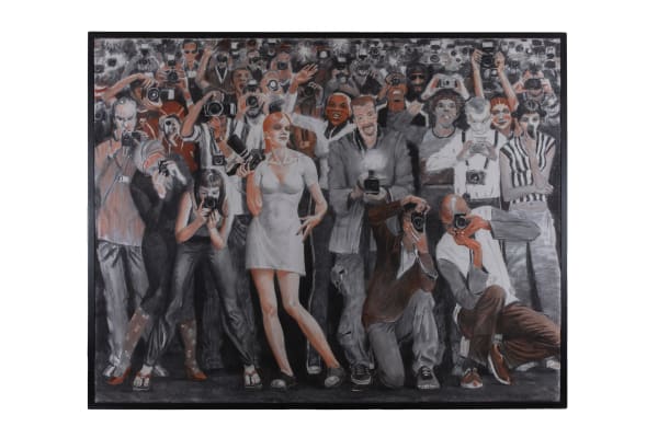 Alexey Kallima Untitled, 2009 Charcoal on canvas, mixed media / Carbón sobre tela, técnica mixta 220 x 264 cm 86 5/8 x 104 in