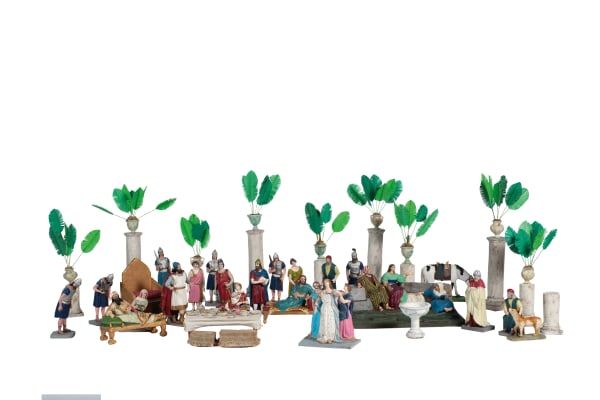 Ahasuerus and Esther’s Palace, S.XX Old Testament Ester D, 1-7; D,16; 5,9. Versión de la USCCB