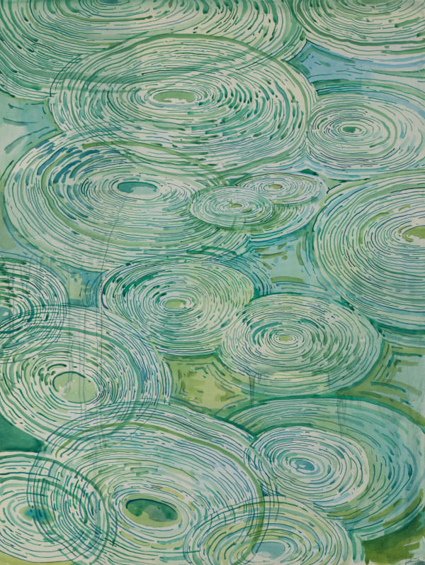 Chen Duxi, Contemplate-Where Trees Are Thick 持颐-纤秾 , 2024