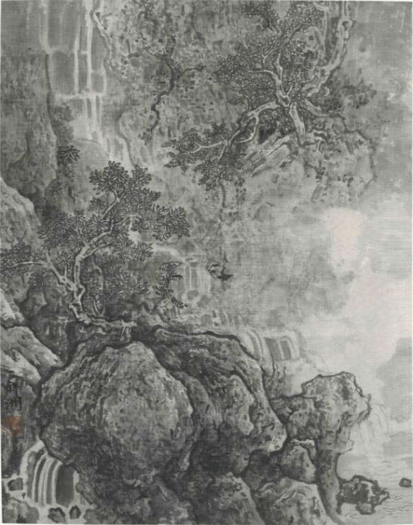 Tai Xiangzhou, Spring Mountain After the Rain 春山雨后, 2023