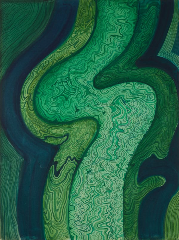 Chen Duxi, Contemplate-That Wonderful Motion 持颐-流动, 2024