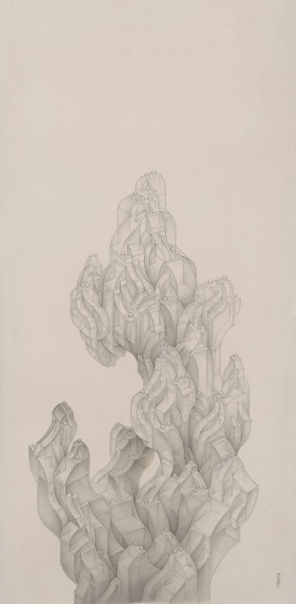 Zhang Xiaoli, Scholars Rock 湖石, 2016