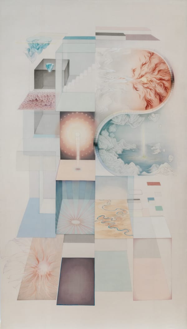 Zhang Xiaoli, The Energy Ladder 能量阶梯, 2023