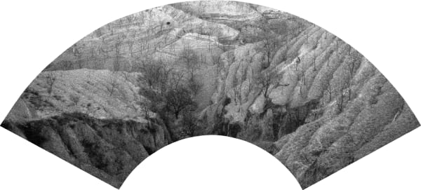 Michael Cherney, Fan Motif 扇面形式 #1a, Conception and Design: Autumn 2010