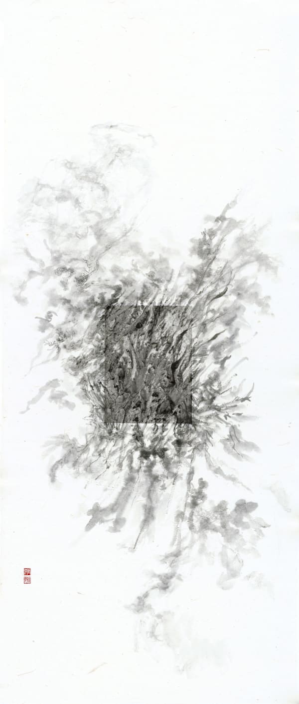 Arnold Chang & Michael Cherney, After Guo Xi's Deep Valley 仿郭熙的幽谷圖, 2019