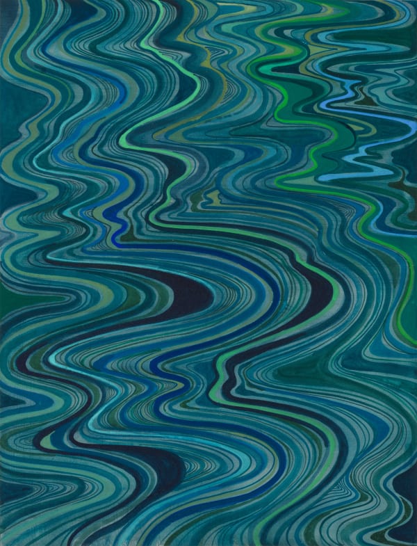 Chen Duxi, Contemplate-Ornate and Original 持颐-绮丽, 2024