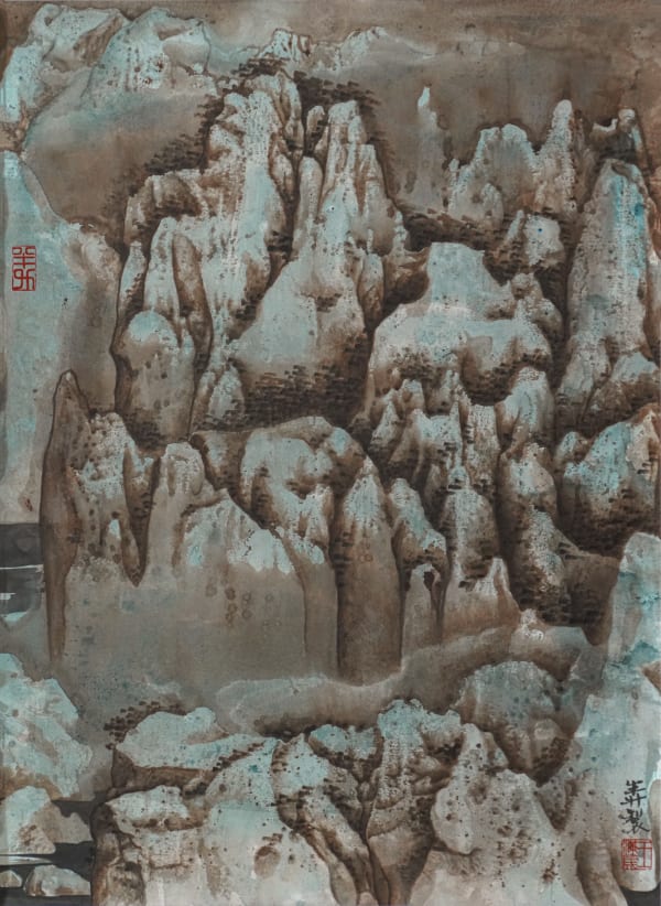 Wang Mansheng, Searching for Master Yong’s Hermitage, 2009