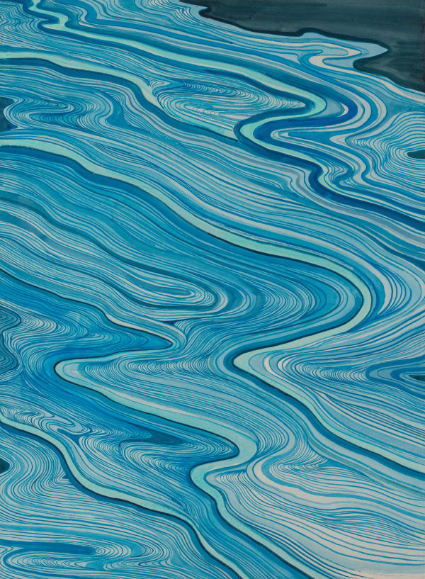 Chen Duxi, Contemplate-Ready For Composition 持颐-沉著, 2024