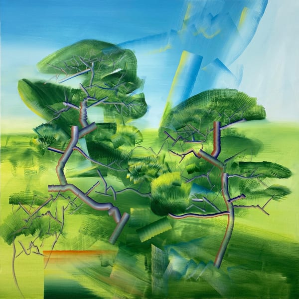 Zigsen Liu, Oriental landscape, 2024