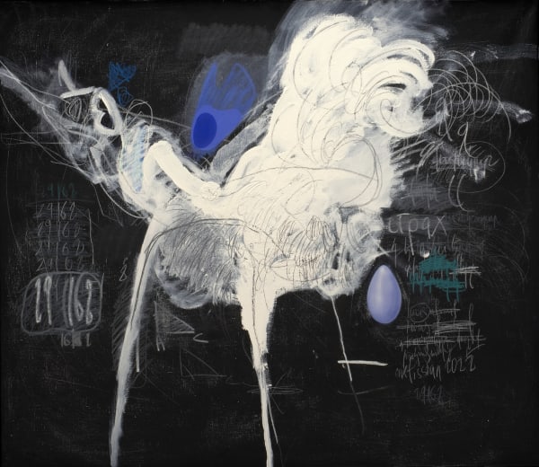 Gayane Avetissian, Kara Tahta Serisi - Kuş / Blackboard Series - The Bird, 2022