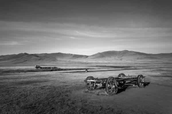 Erhan Coral, Yolsuz Tekerlekler / Wheels Without Roads [Ed.3 + 1 AP], 2025