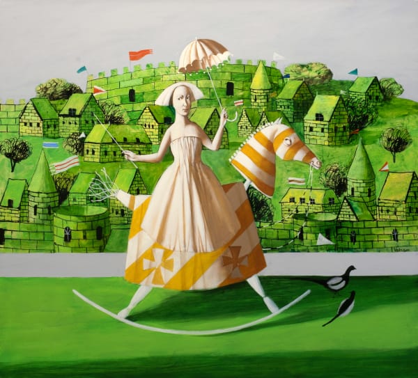 Vahram Davtian, Yeşil / Green, 2023