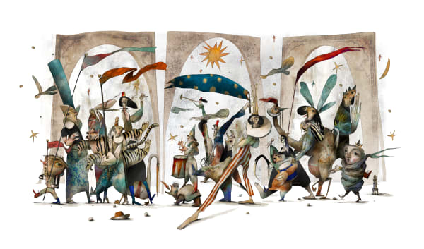 Sedat Girgin, Museum of Absurd (Trio), 2023