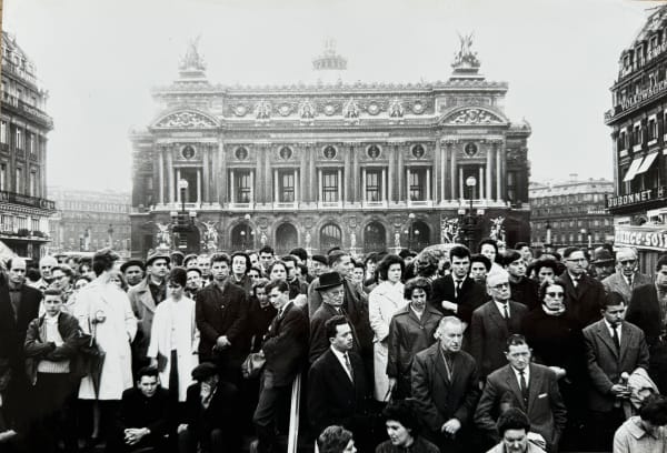 Ramón Masats, Paris, Subway Strike, 1962.