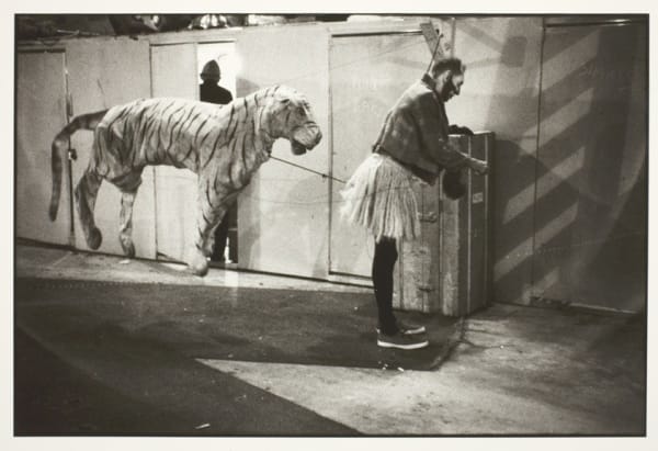 Louis Faurer, Barnum and Bailey Dressing Rooms, New York City, 1950.