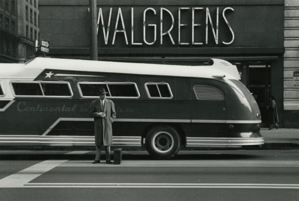 Ray K. Metzker, 57 JP-14, Chicago, 1957.