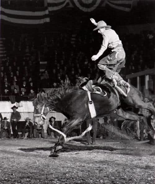 Harold Edgerton, Action at the Rodeo, 1940