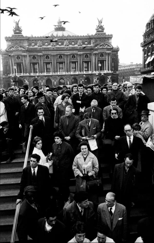 Ramón Masats, Paris, Subway Strike, 1962.