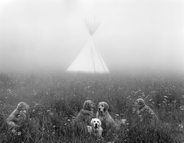 Bruce Weber, The Gang in Big Sky Country, Little Bear Ranch, McLeod, Montana, 1997.