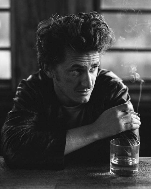 Bruce Weber, Sean Penn, Little Bear Ranch, MT, 1995.