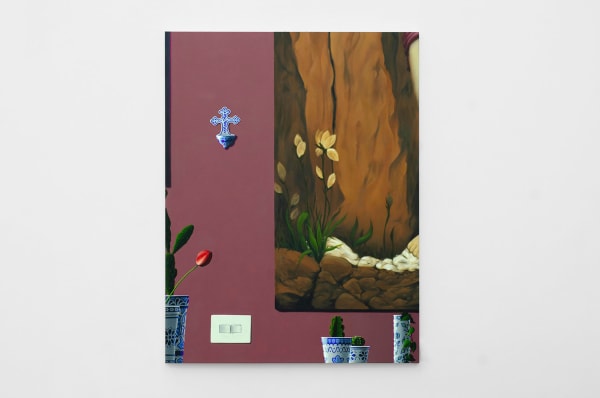 Mauro Piva, E a Luz (tulipa e talaveras), 2025