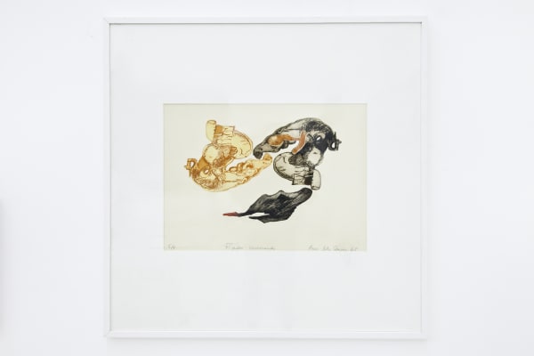 Anna Bella Geiger, Fígados Conversando (Fase VIsceral), 1968