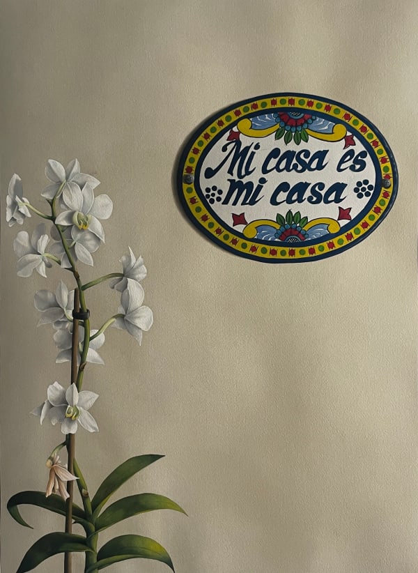 Mauro Piva, A Luz (Orquídea porta), 2023