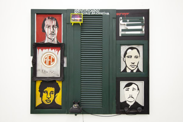 Rubens Gerchman, Identificados policiais da chacina (Série Registro Policial), 1988