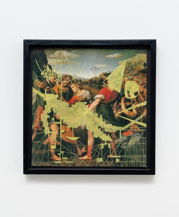 Laura Lima, série Ouro Flexível / Raphael the entombment, 1507, 2010/2015