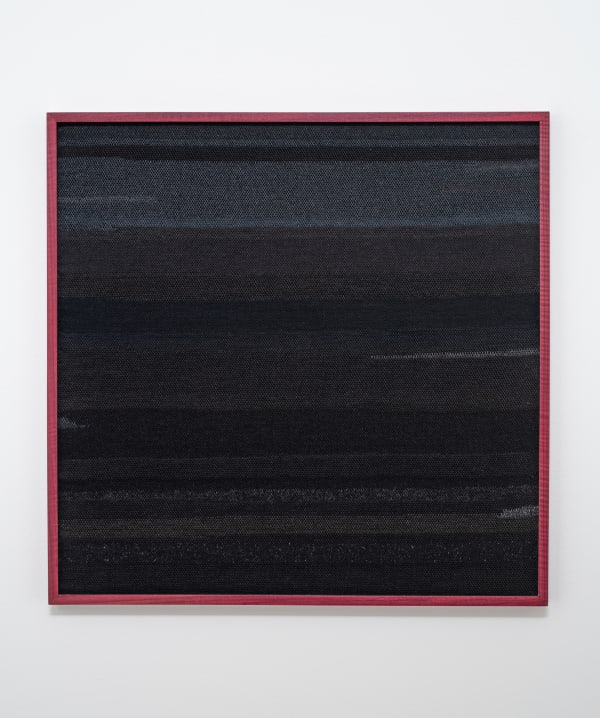 Tonico Lemos Auad Hippocampus, 2021 lã, papel, linho, algodão [wool, paper, linen, cotton] 65 x 64 x 3 cm 25 5/8 x 25 1/4 x 1 1/8 in