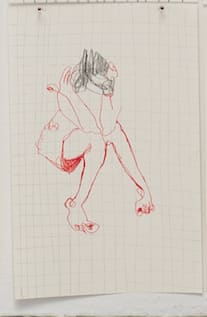 Marina Saleme Apartamento s, 2019 - 2021 desenho sobre papel 24,5 x 16 cm cada