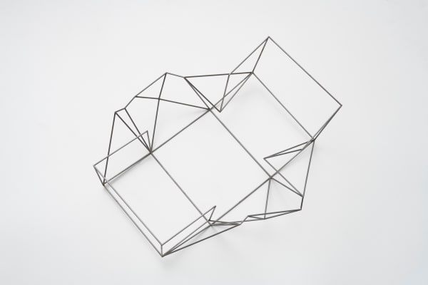 Jorge Macchi Presente 3, 2018 vara de aço [steel rod] 41 x 45 x 17 cm 16 1/8 x 17 3/4 x 6 3/4 in