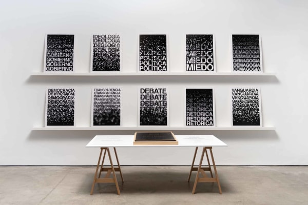 Antoni Muntadas, Palabras, Palabras, 2017