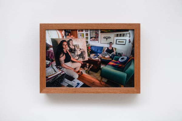 Panmela Castro Residência com Jandira [Residence with Jandira], 2021 inkjet sobre papel fotográfico [inkjet on photograph paper] 18 x 26 x 8 cm 7 1/8 x 10 1/4 x 3 1/8 in Edition of 6 plus 1 artist's proof