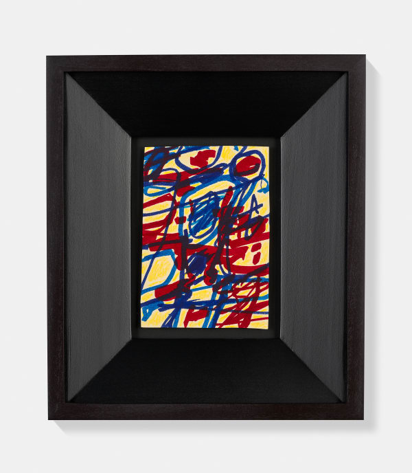 Jean Dubuffet, Vignette LXI, K113, 2 novembre 1983