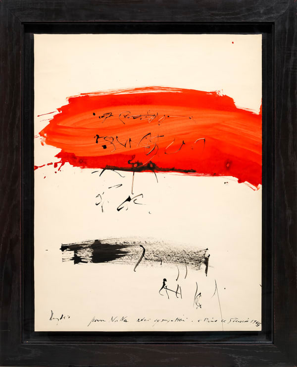 Jean Degottex, Sans Titre, 1965