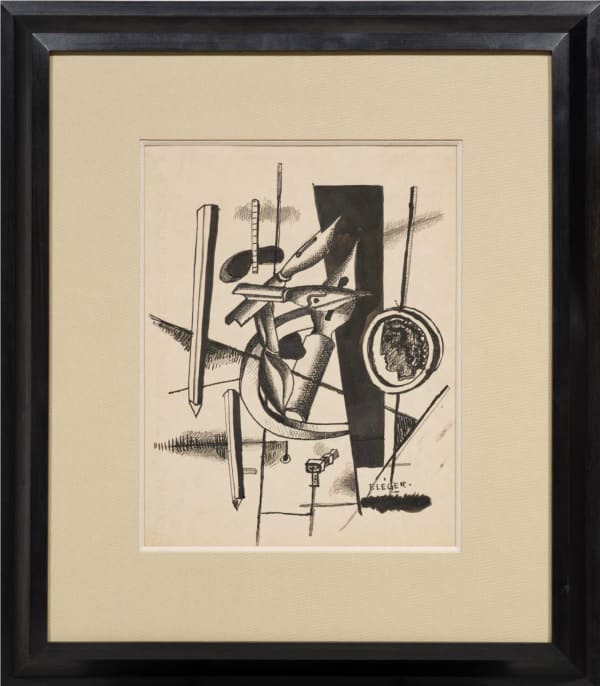 Fernand Leger, Plumes et crayons, Circa 1927
