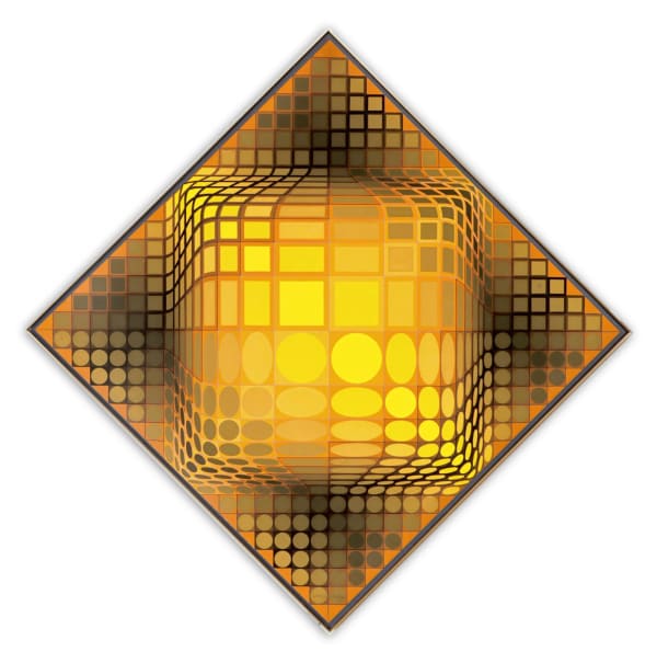 Victor Vasarely, Dell-Yell , 1972